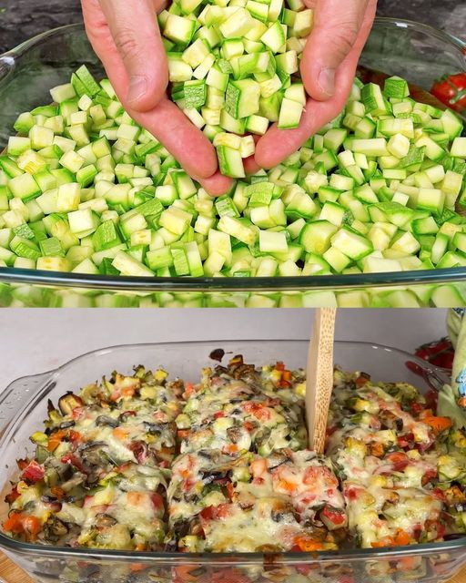 Najpyszniejszy przepis na cukinię! Kolacja w 10 minut! Bardzo proste
