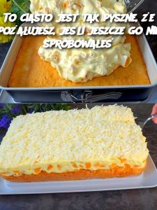 To ciasto jest tak pyszne, że pożałujesz, jeśli jeszcze go nie spróbowałeś