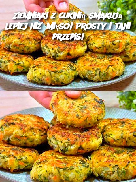Ziemniaki z cukinią smakują lepiej niż mięso! Prosty i tani przepis!