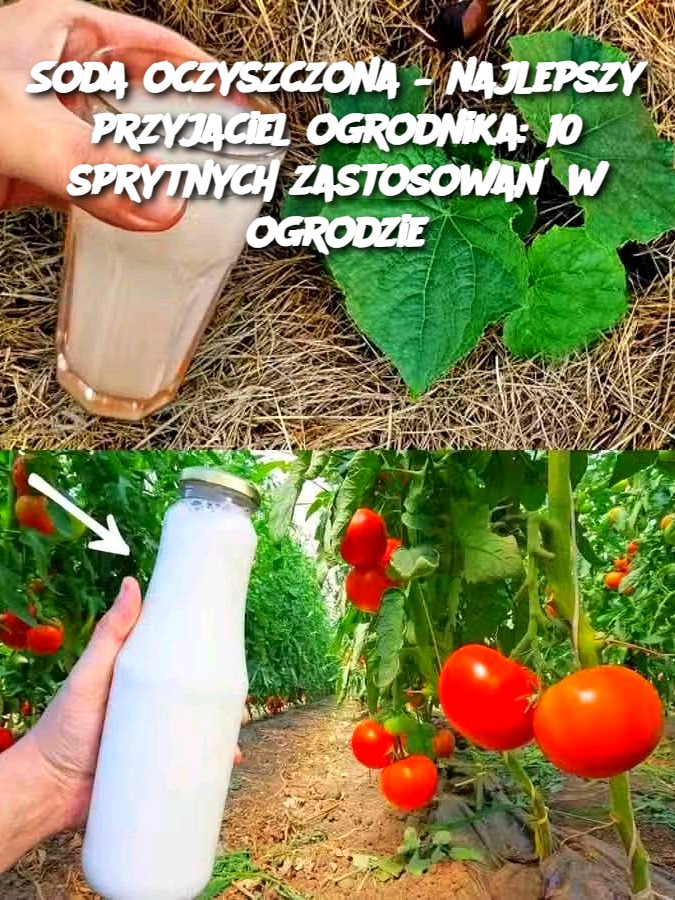 Soda oczyszczona – najlepszy przyjaciel ogrodnika: 10 sprytnych zastosowań w ogrodzie