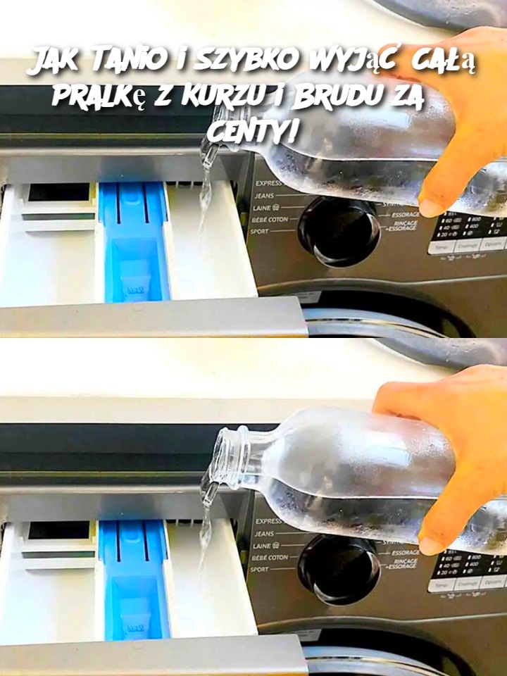 Jak Tanio i Szybko Wyjąć Całą Pralkę z Kurzu i Brudu za 3 Centy!