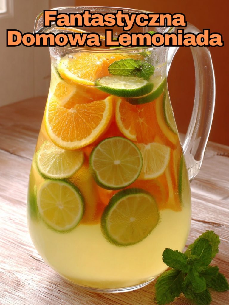 Fantastyczna domowa lemoniada miętowa
