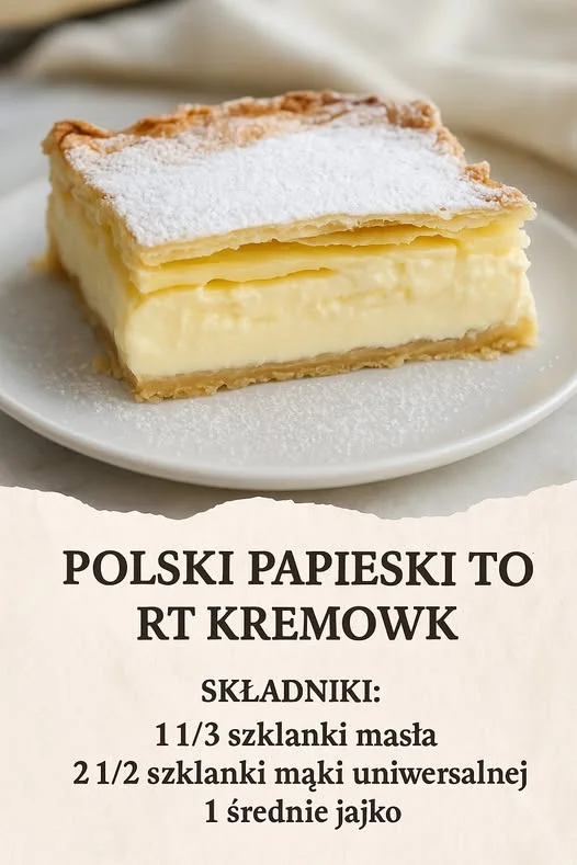 Przepis na Domowe Kremówki