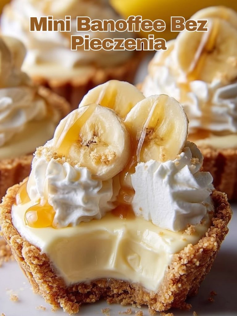Mini Banoffee Bez Pieczenia (Wersja do druku)