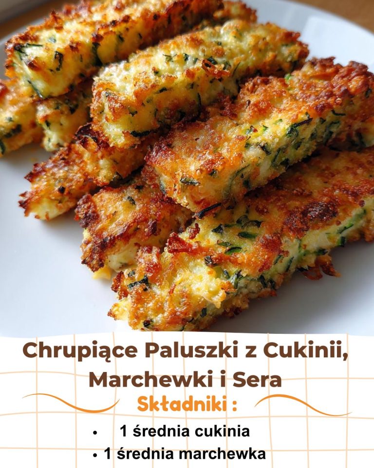 Chrupiące Paluszki z Cukinii, Marchewki i Sera – Zdrowa i Szybka Przekąska