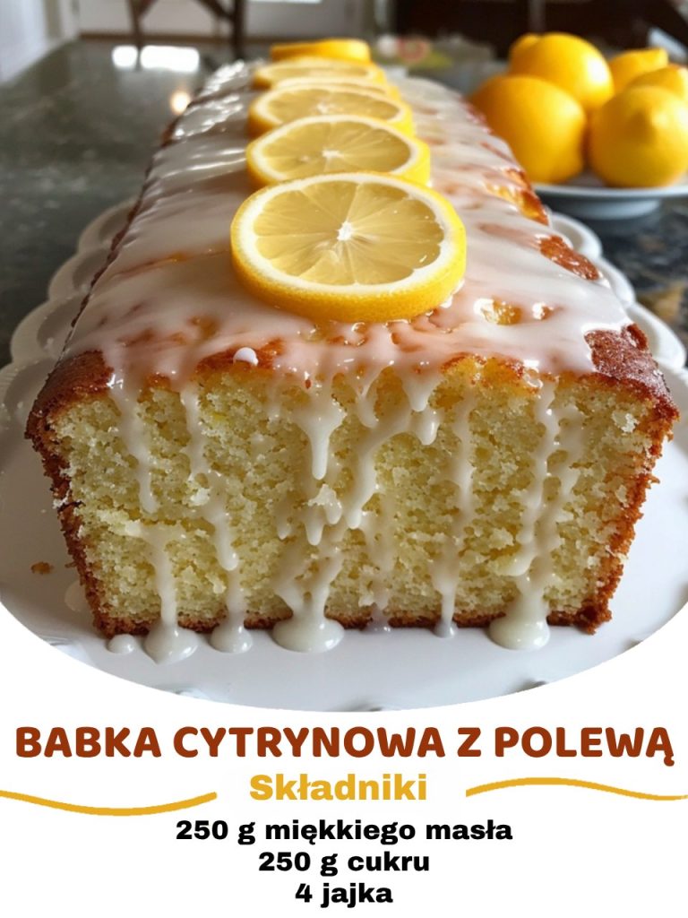 Babka Cytrynowa z Polewą (Wersja do druku)
