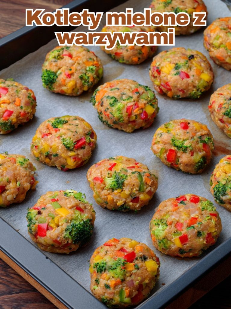 Pieczone Kotlety z Indyka i Warzywami