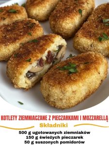 Placki z ziemniaków i mozzarelli (Wersja do druku)