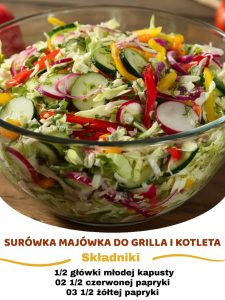 Surówka majówka do grilla i kotleta