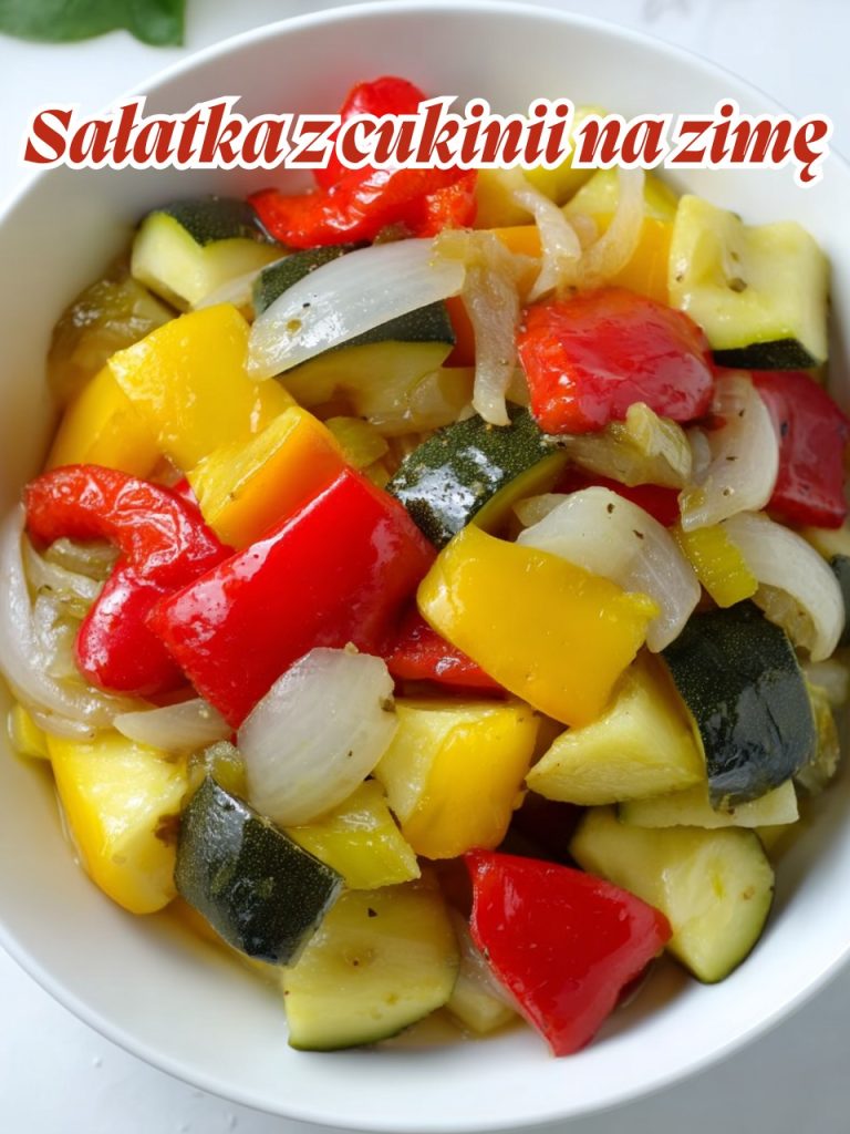 🥒 Sałatka z Cukinii na Zimę 🧅