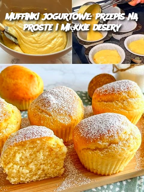Muffinki jogurtowe: przepis na proste i miękkie desery