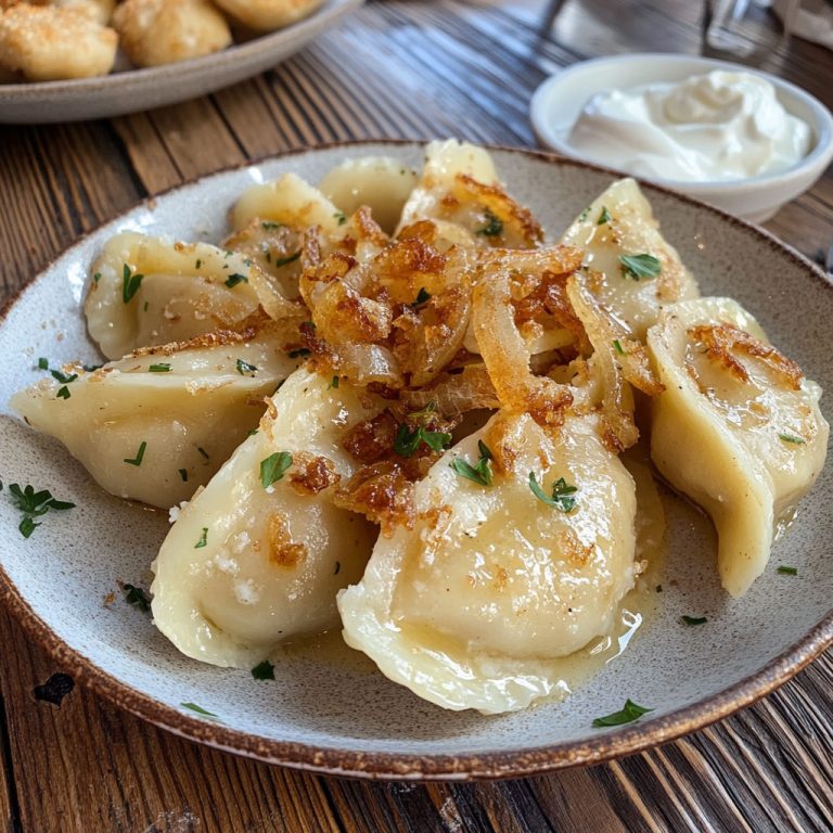 Pierogi ruskie (z serem i ziemniakami)