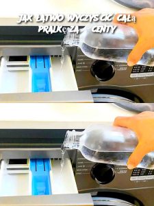 Jak łatwo wyczyścić całą pralkę za 3 centy