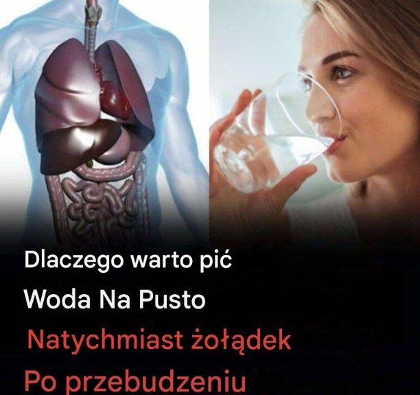 Czy rano po przebudzeniu należy pić wodę na pusty żołądek?
