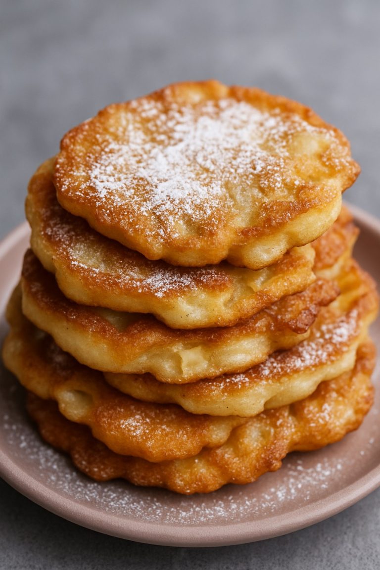 Szybkie racuchy z jabłkami (bez drożdży)