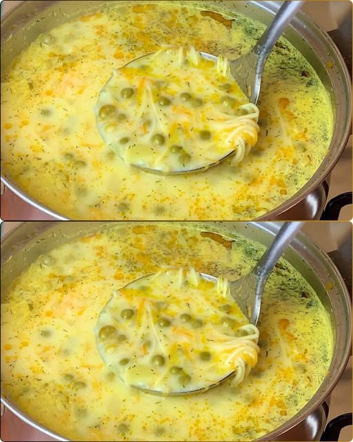 Biorę słoik groszku i gotuję niesamowitą zupę w 20 minut! Pyszny i łatwy przepis!