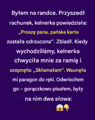 USTAWODAWSTWO BYŁO OSTRZEŻENIEM