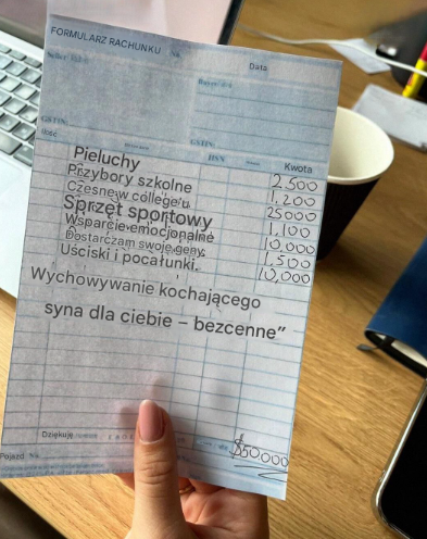 Kiedy rachunek od teściowej zmienia wszystko