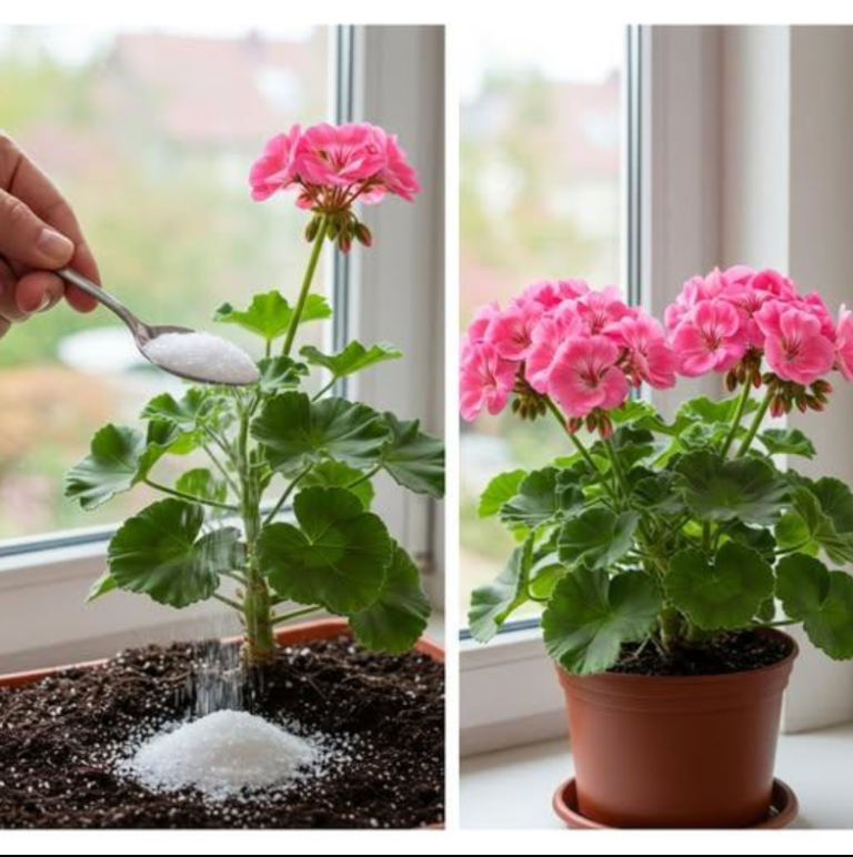 Oto jak uzyskać pelargonie pełne kwiatów: trzeba je podlewać w ten sposób, aby zawsze miały liście.