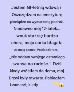 Priorytetem było dla mnie moje szczęście, a nie ratowanie wnuczki
